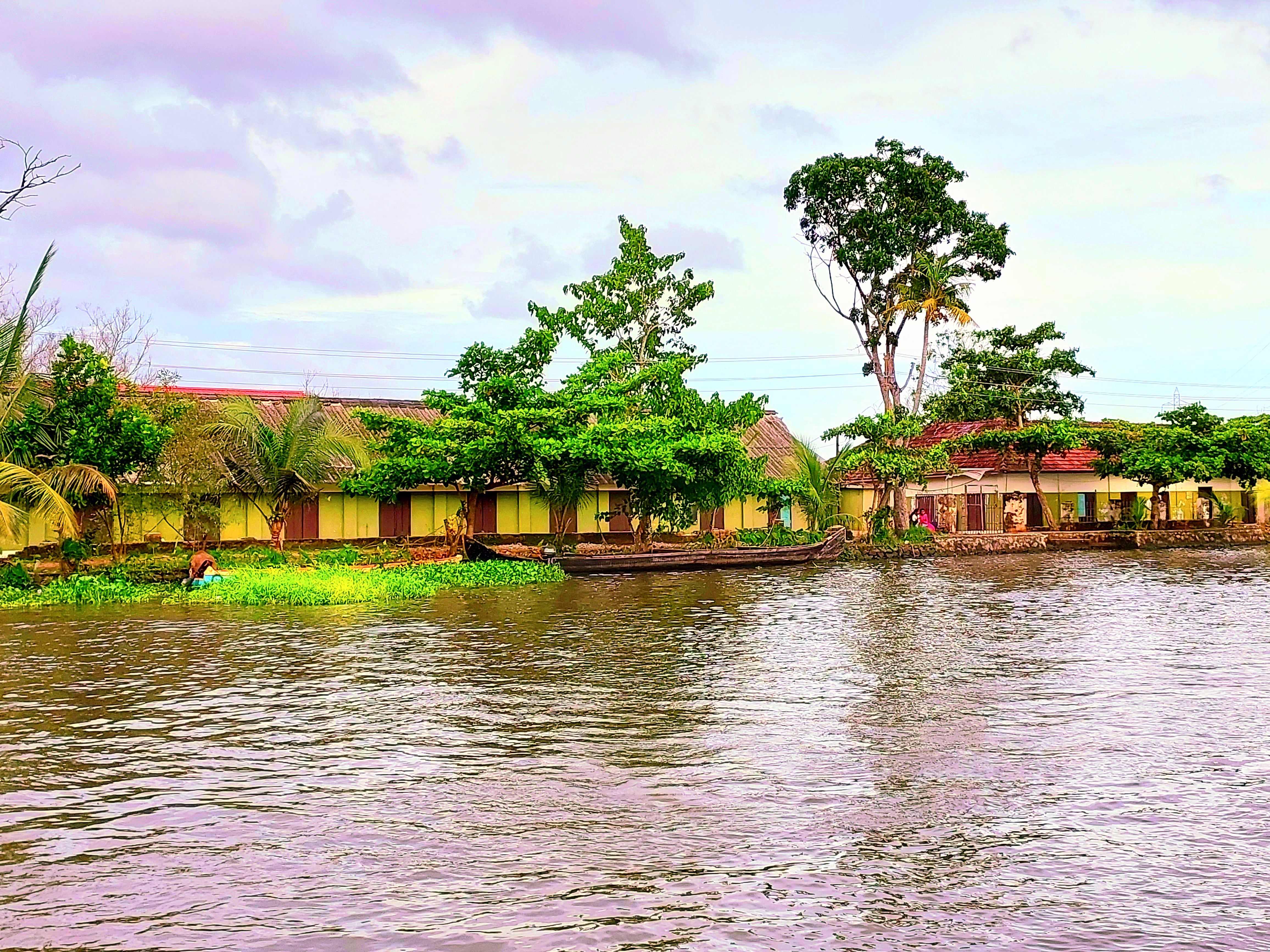 A school situated in the midst of the Alappuzha backwaters Photo Credit: AWO Staff