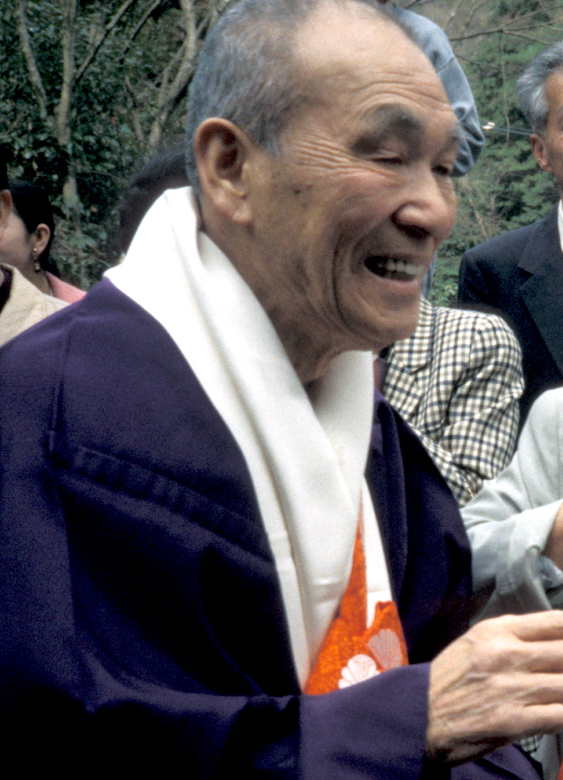 Kocho Nishimura was the head priest of Otagi Nenbutsuji temple who brought the 1200 statue project to life