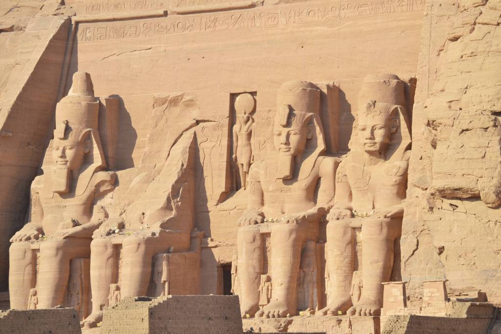 The Great Temple of Ramesses II at Abu Simbel